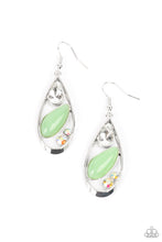 Load image into Gallery viewer, Paparazzi - Harmonious Harbors - Green Earrings
