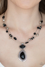 Load image into Gallery viewer, Paparazzi - Discovering New Destinations - Black Necklace
