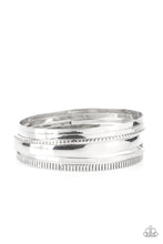 Load image into Gallery viewer, Paparazzi - Gliding Gleam - Silver Bracelet
