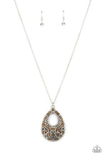 Load image into Gallery viewer, Paparazzi - High Society Stargazing - Brown Necklace
