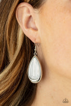 Load image into Gallery viewer, Paparazzi - A World To SEER - White Earrings
