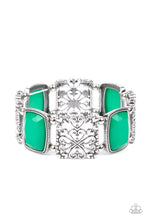 Load image into Gallery viewer, Paparazzi - Colorful Coronation - Green Bracelet
