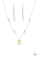 Load image into Gallery viewer, Paparazzi - Romantic Rendezvous - Yellow Necklace
