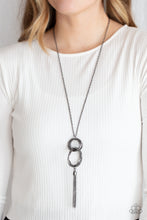 Load image into Gallery viewer, Paparazzi - Orbiting Splendor - Black Necklace
