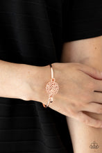 Load image into Gallery viewer, Paparazzi - Filigree Fiesta - Rose Gold Bracelet
