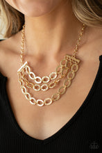 Load image into Gallery viewer, Paparazzi - Repeat After Me - Gold Necklace
