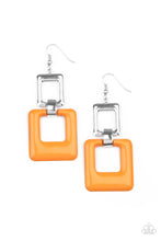 Load image into Gallery viewer, Paparazzi - Twice As Nice - Orange Earrings
