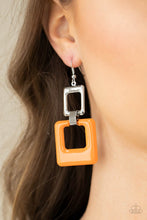 Load image into Gallery viewer, Paparazzi - Twice As Nice - Orange Earrings
