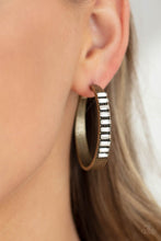 Load image into Gallery viewer, Paparazzi - More To Love - Brass Earrings
