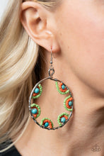 Load image into Gallery viewer, Paparazzi - Off The Rim - Multi Earrings
