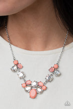 Load image into Gallery viewer, Paparazzi - Ethereal Romance - Orange Necklace
