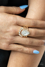 Load image into Gallery viewer, Paparazzi - Elegantly Cosmopolitan - Gold Ring
