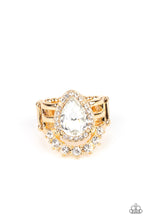 Load image into Gallery viewer, Paparazzi - Elegantly Cosmopolitan - Gold Ring
