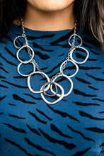 Load image into Gallery viewer, Paparazzi - Dizzy With Desire - Silver Necklace
