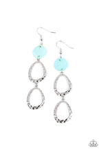 Load image into Gallery viewer, Paparazzi - Surfside Shimmer - Blue Earrings
