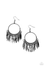 Load image into Gallery viewer, Paparazzi - Radiant Chimes - Black Earrings
