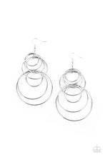 Load image into Gallery viewer, Paparazzi - I Feel Dizzy - Silver Earring
