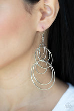 Load image into Gallery viewer, Paparazzi - I Feel Dizzy - Silver Earring
