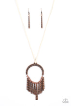 Load image into Gallery viewer, Paparazzi - You Wouldnt FLARE! - Copper Necklace
