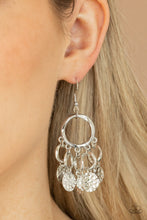 Load image into Gallery viewer, Paparazzi - Partners in CHIME - Silver Earrings
