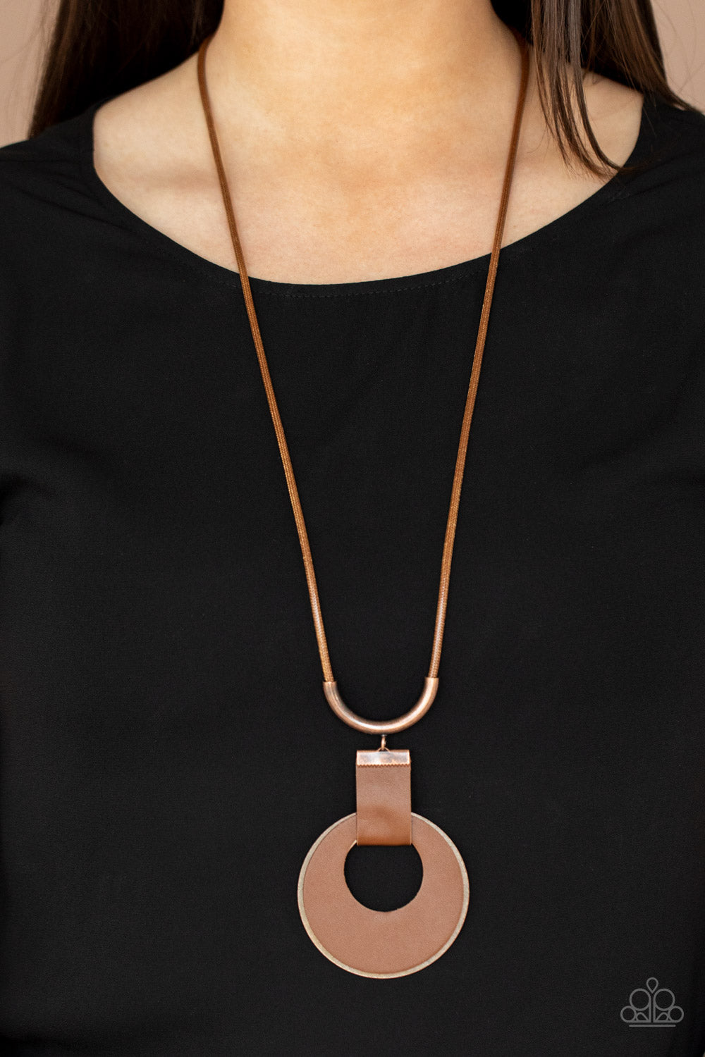 Paparazzi - Luxe Crush - Copper Necklace