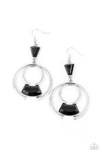 Load image into Gallery viewer, Paparazzi - Deco Dancing - Black Earrings
