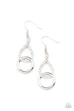 Load image into Gallery viewer, Paparazzi - Red Carpet Couture - White Earrings
