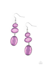 Load image into Gallery viewer, Paparazzi - Tiers Of Tranquility - Purple Earring
