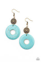 Load image into Gallery viewer, Paparazzi - Earthy Epicenter - Brass Earrings
