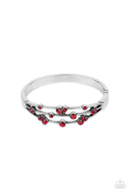 Load image into Gallery viewer, Paparazzi - Cosmic Candescence - Red Bracelet
