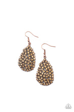 Load image into Gallery viewer, Paparazzi - Daydreamy Dazzle - Copper Earrings
