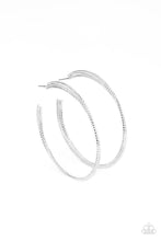 Load image into Gallery viewer, Paparazzi - Candescent Curves - Silver Earring
