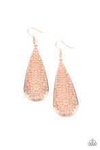 Load image into Gallery viewer, Paparazzi - Posy Pasture - Rose Gold Earrings
