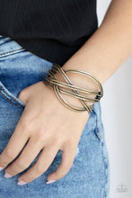 Load image into Gallery viewer, Paparazzi - Hautely Hammered - Brass Bracelet
