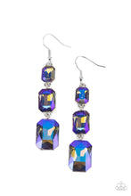 Load image into Gallery viewer, Paparazzi - Cosmic Red Carpet - Blue Earrings
