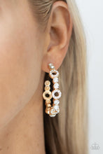 Load image into Gallery viewer, Paparazzi - Swoon-Worthy Sparkle - Gold Earring
