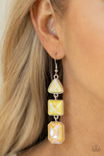 Load image into Gallery viewer, Paparazzi - Cosmic Culture - Yellow Earring
