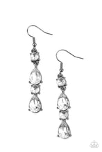 Load image into Gallery viewer, Paparazzi - Raise Your Glass to Glamorous - Black Earrings
