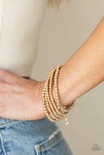 Load image into Gallery viewer, Paparazzi - American All-Star - Gold Bracelet
