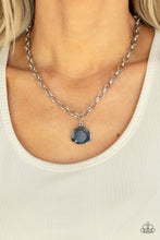 Load image into Gallery viewer, Paparazzi - Gallery Gem - Silver Necklace
