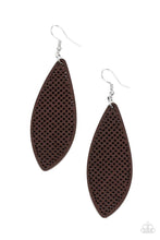 Load image into Gallery viewer, Paparazzi - Surf Scene - Brown Earrings
