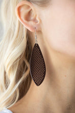 Load image into Gallery viewer, Paparazzi - Surf Scene - Brown Earrings
