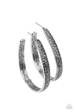 Load image into Gallery viewer, Paparazzi - Bossy and Glossy - Silver Earring
