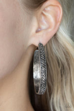 Load image into Gallery viewer, Paparazzi - Bossy and Glossy - Silver Earring
