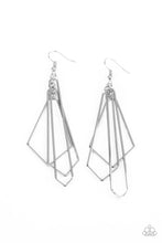 Load image into Gallery viewer, Paparazzi - Shape Shifting Shimmer - Silver Earring
