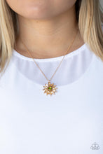 Load image into Gallery viewer, Paparazzi - Formal Florals - Gold Necklace
