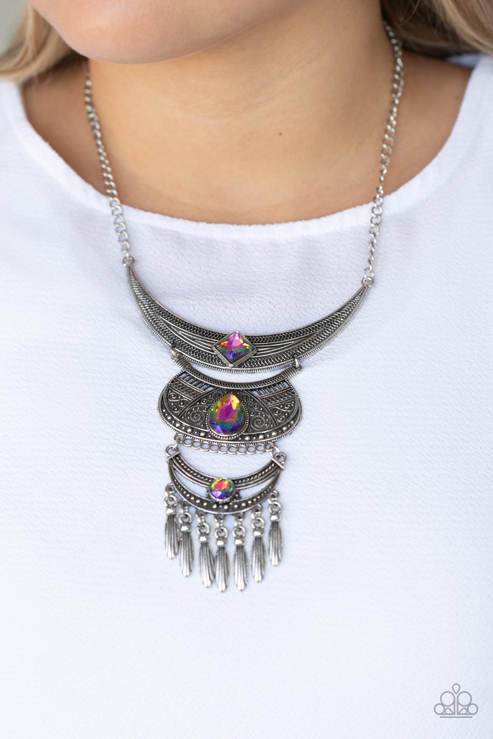 Paparazzi - Lunar Enchantment - Multi Necklace