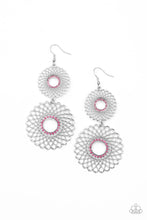 Load image into Gallery viewer, Paparazzi - Regal Roulette - Pink Earring
