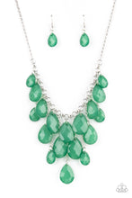 Load image into Gallery viewer, Paparazzi - Front Row Flamboyance - Green Necklace
