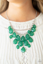 Load image into Gallery viewer, Paparazzi - Front Row Flamboyance - Green Necklace
